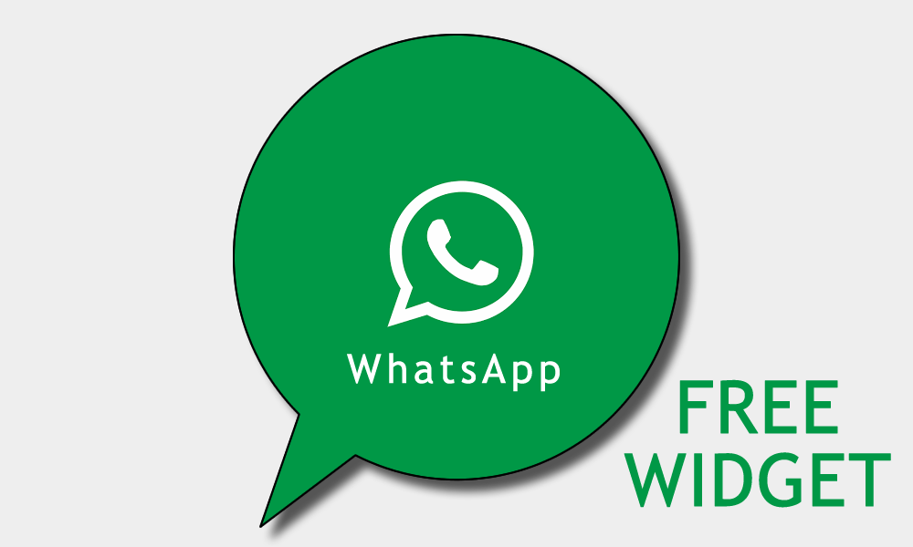 Free WhatsApp Live Chat widget